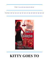 Carrie Vaughn [Vaughn, Carrie] — Kitty Goes to Washington