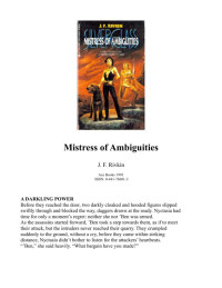 Mistress of Ambiguities — J. F. Rivkin - Silverglass 04