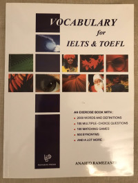 Anahid Ramazanee — Anahid Ramazanee IELTS & TOEFL Vocabulary