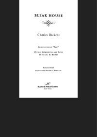  — Bleak House (Barnes & Noble Classics Series)