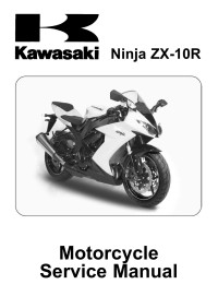 Kawasaki — Kawasaki 08 ZX10R Service Manual