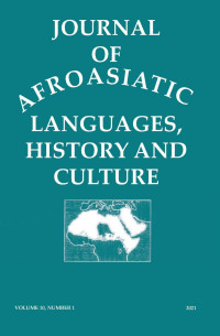 Hiruie Ermias, Zelealem Leyew, Assefa Balcha, Shegalem Fekadu Mengstie, Ephrain Isaac, Girma Awigechew, Alemayehu Jite Tullu — The Journal of Afroasiatic Languages, History and Culture, JAAL