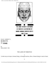 William F Wu — Warrior - Isaac Asimov's Robots In Time - William F Wu