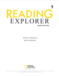 David Bohlke, Nancy Douglas — Reading Explorer 1 (Third Edition)