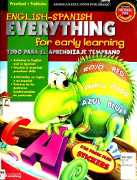 American Education Publishing [Publishing, American Education] — Everything for Early Learning English-Spanish, Grade P