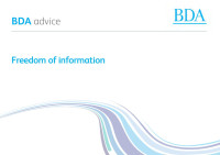 British Dental Association — Freedom of information