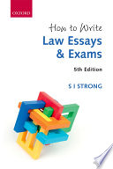 S. I. Strong — How to Write Law Essays and Exams
