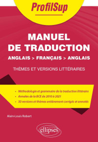 Robert Alain-Louis — Manuel de traduction - Anglais > français > anglais