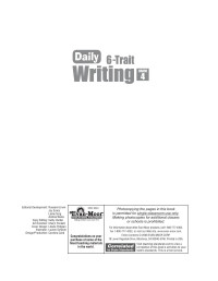EvanMoor — Daily 6-Trait Writing, Grade 4