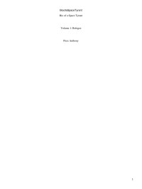 Piers, Anthony — Bid of a Space Tyrant Volume 1: Refugee
