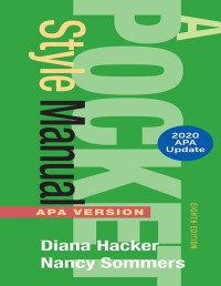 Diana Hacker & Nancy Sommers — A Pocket Style Manual, APA Version