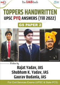 IAS Hub , UPSC  — UPSC Topper's Handwritten PYQ Answer GS-2 IAS 