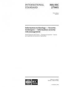 BS ISO 31000:2018 Risk management Guidelines (ISO 31000:2018(E)) | The