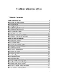 Blue Sky Software Co. USA. — Corel Draw 10 Learning e-Book