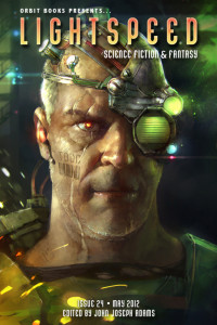 John Joseph Adams (Editor), Jeffrey Ford, Paolo Bacigalupi, Kim Stanley Robinson, Linda Nagata, Nicola Griffith, C.C. Finlay, David Langford, Dale Bailey, Catherynne M. Valente, Kage Baker, Melanie Rawn — Lightspeed Magazine, Issue 24 (May 2012)