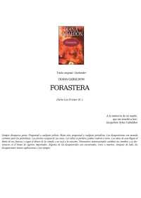 Diana Gabaldón — .Forastera