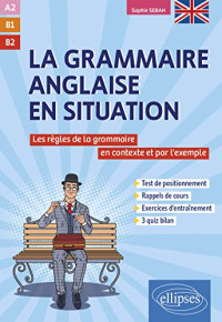 Sebah, Sophie — Grammaire anglaise en situation: Les règles de la grammaire anglaise en contexte et par l'exemple. A2-B1-B2+