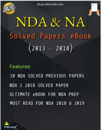 SSBCrack — NDA & NA Solved Papers eBook (2013-2018)