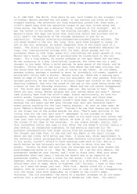 The Witch — Van Vogt, AE