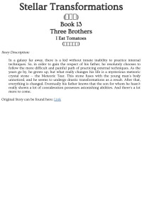 I Eat Tomatoes — Stellar Transformations - Book 13 - Three Brothers