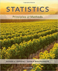 Richard A. Johnson — Statistics: Principles and Methods 6th Edition