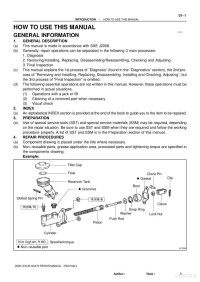 Toyota Motor Corporation — 2005 LEXUS GX470 REPAIR MANUAL (RM1164U)