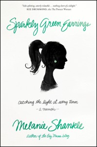 Melanie Shankle — Sparkly Green Earrings