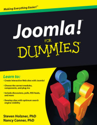 Steven Holzner & Nancy Conner — Joomla! For Dummies