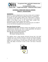 AUC — Occupational Safety and Health Administration (OSHA)