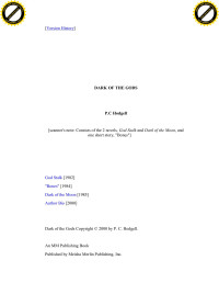 Lee — Hodgell, PC - Kencyrath 01 & 02 - Dark of the Gods