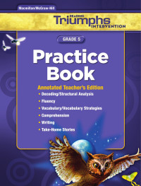 McGraw-Hill [McGraw-Hill] — Reading Triumphs Gr 5 Practice Book Teachers Edition