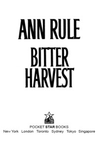 Ann Rule — Bitter Harvest