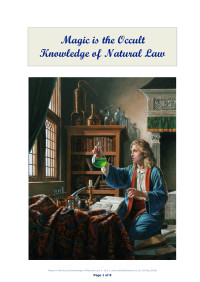Helena Petrovna Blavatsky — Magic is the Occult Knowledge of Natural Law