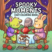 Jade Summer — Spooky Moments • Cozy Coloring Book