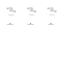 Lori Foster [Foster, Lori] — The Winston Brothers (Tangled Sheets, Tangled Dreams, Tangled Images)