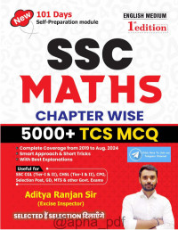 Aditya Ranjan sir — SSC math 
