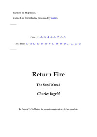 Desconocido — Charles Ingrid The Sand Wars 05 Return Fire