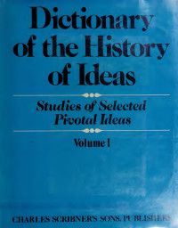 None — Dictionary of the history of ideas : studies of selected pivotal ideas