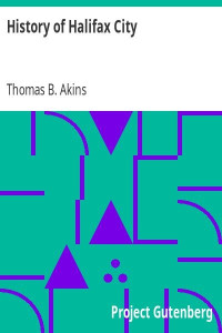 Thomas B. Akins — History of Halifax City
