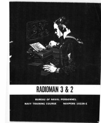 US Navy - 1967 NAVPERS 10228-E — US Navy Radioman 3 & 2 Training Manual - 1967 NAVPERS 10228-E