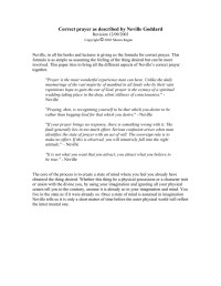 Shawn Regan — Correct prayer as described by Neville Goddard