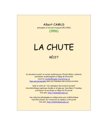 Albert Camus — La chute, 1956