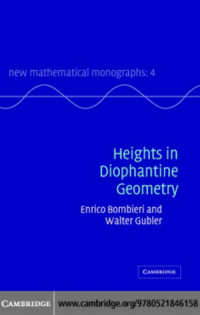 Unknown — Heights in Diophantine Geometry E Bombieri W Gubler Cambridge