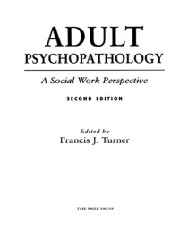 Francis J. Turner — Adult Psychopathology
