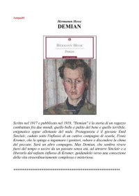 Herman Hesse — Demian