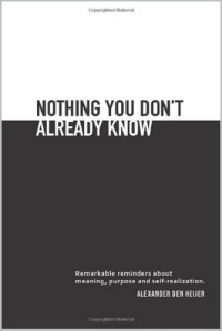 Alexander den Heijer — Nothing you don't already know