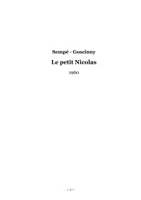 Sempé - Goscinny — Le petit Nicolas