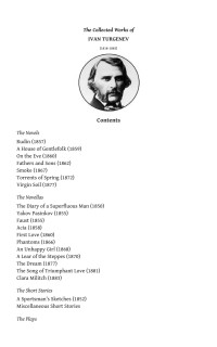 Ivan Turgenev — Delphi Collected Works of Ivan Turgenev (Illustrated)