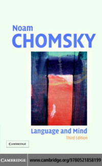 Noam Chomsky — Language and Mind