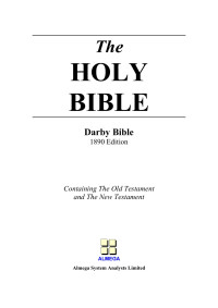 Almega System Analysts Limited — Darby Bible 1890
